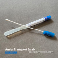 Transporte Swab Sticks com tubo de gel